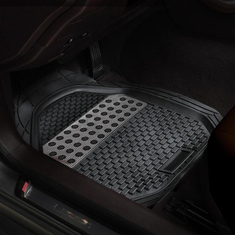 

Trimable Silicone Car Floor Mats Waterproof Anti-Slip Foot Pads, Spec: Front