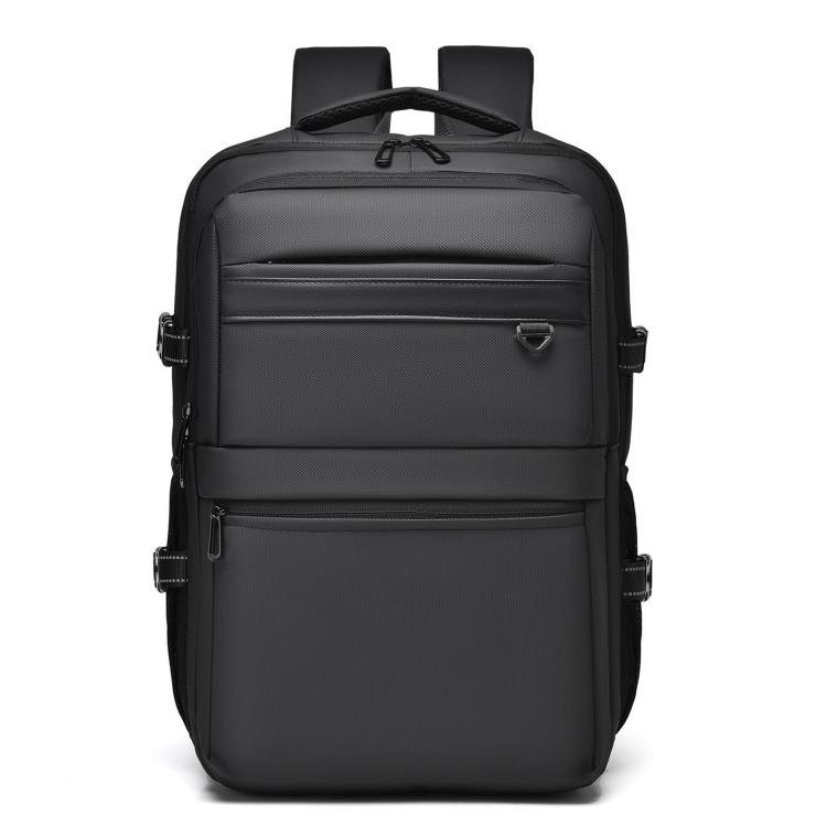 

WEIXIRE B929 Men Business Backpack for Short Trips Lightweight Large-Capacity Laptop Bag(Black)