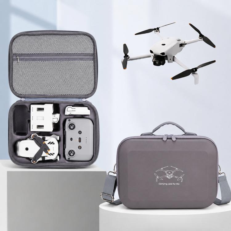 

For DJI Lito 1 Drone Kit Storage Case Portable Outdoor Shoulder Bag(Gray)