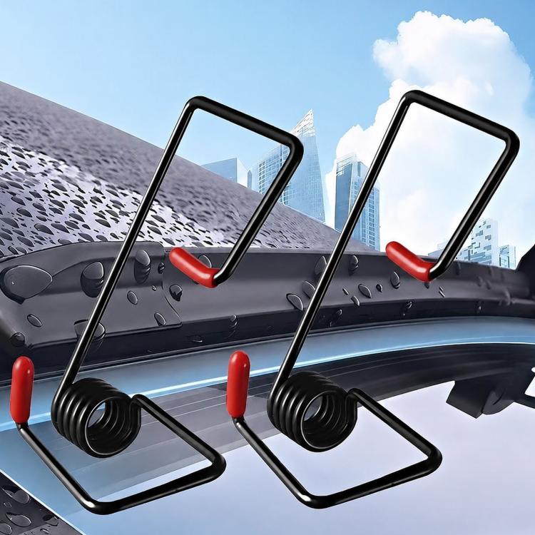 

Universal Windshield Wiper Arm Tension Spring Metal Wiper Booster Spring For Vehicles(Red)