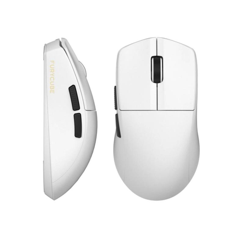 

FURYCUBE Wireless Tri-Mode 2.4G Bluetooth Gaming/Office Mouse(White)