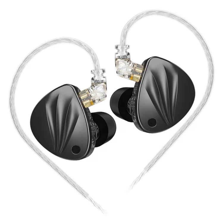 

KZ-Krila Adjustable Sound Hybrid In-ear 1.2m Wired Earphones Hi-Fi Stage Monitor Earphones, Spec: Standard