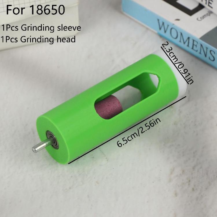 

18650 Battery Spot Weld Grinder Tool Rotary Grinding Sleeve with Bearings for Solder Spot Removal