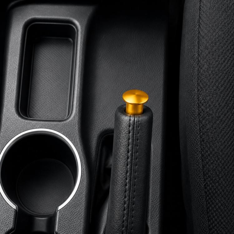 

Aluminum Alloy Car Modified Handbrake Release Button Cover(Gold)