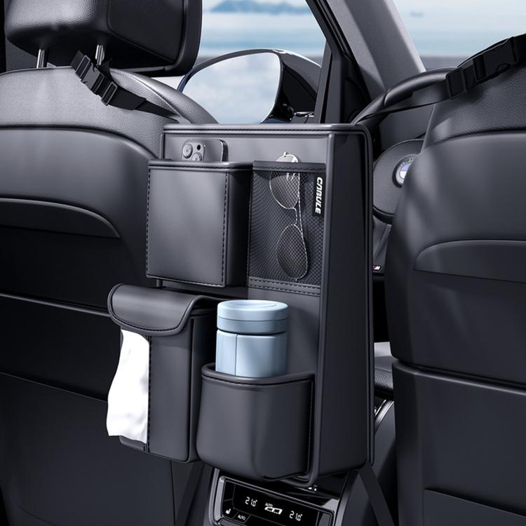 CABULE Car Seat Back Storage Hanging Bag(Black)