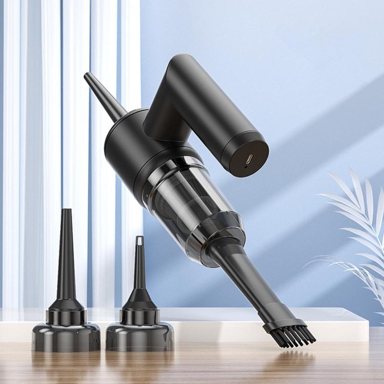 Handheld Wireless Vacuum Cleaner Cordless Car Dust Blower, Spec: AA105 4 In 1 Black
