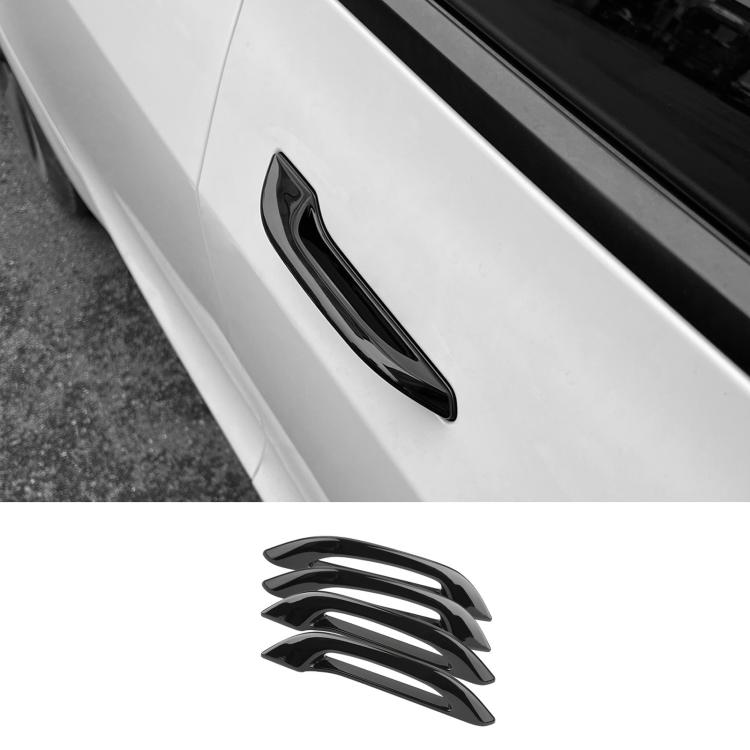 For Tesla Model 3 / Y Door Handle Modification Sticker Handle Auxiliary Tool(Bright Black)