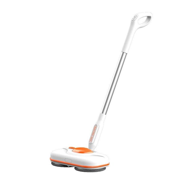 Cordless Electric Mop With 750ml Water Tank Dual Spin Floor Cleaner With LED Light(White)