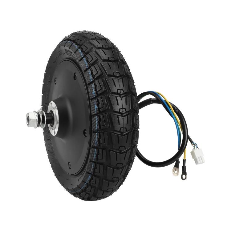 For KuKirin G2 Electric Scooter Hub Motor Assembly with 10x2.75-6.5 Tubeless Tire(Black)