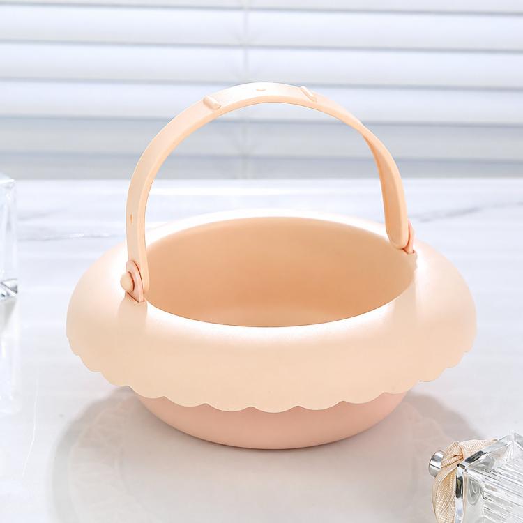 Makeup Brush Cleaner Bowl With Drying Rack Hanging Silicone Sponge Mat Storage Holder(Skin Color)