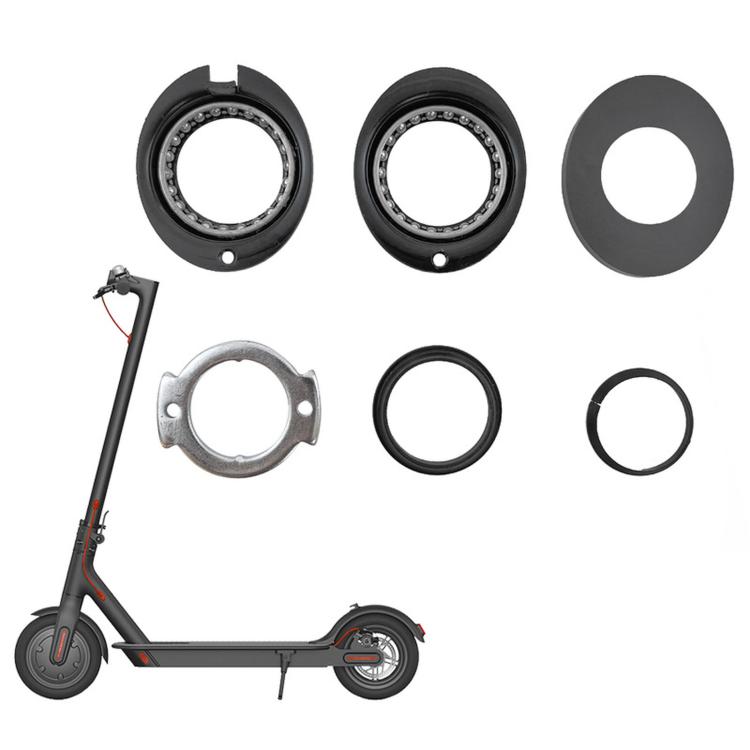 6 PCS/Set For Xiaomi M365 / M365 Pro Steering Bearing Kit Electric Scooter Front Fork Ring