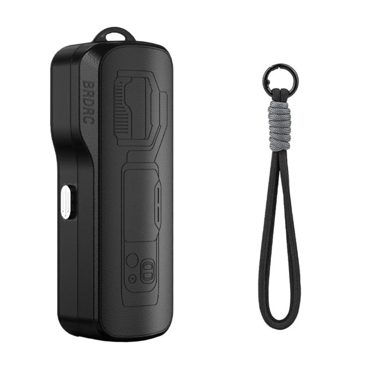 For Insta360 Luna Ultra BRDRC Screen Protection Filter Storage Case(Black)