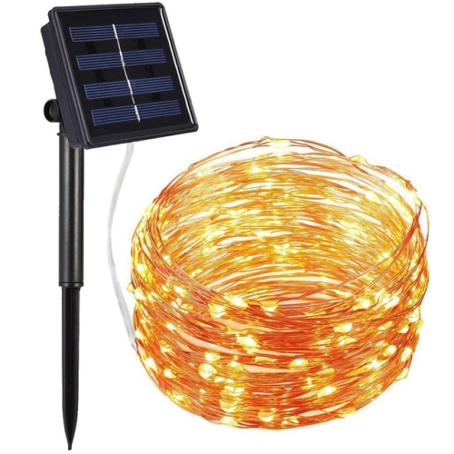 200 LED Outdoor Solar Powered String Light Garden Christmas Party Fairy Lamp 22M 
