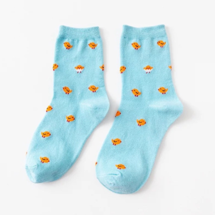 

10 Pairs Animal Cartoon Cat Lovely for Women Cotton Socks(6)