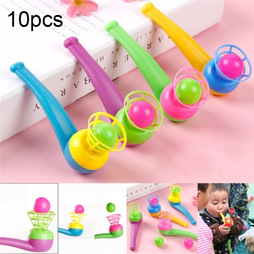 

3 PCS Children Toy Suspension Blow Ball Nostalgic Toy Blowing Music Magic Hanging Ball, Random Color Delivery