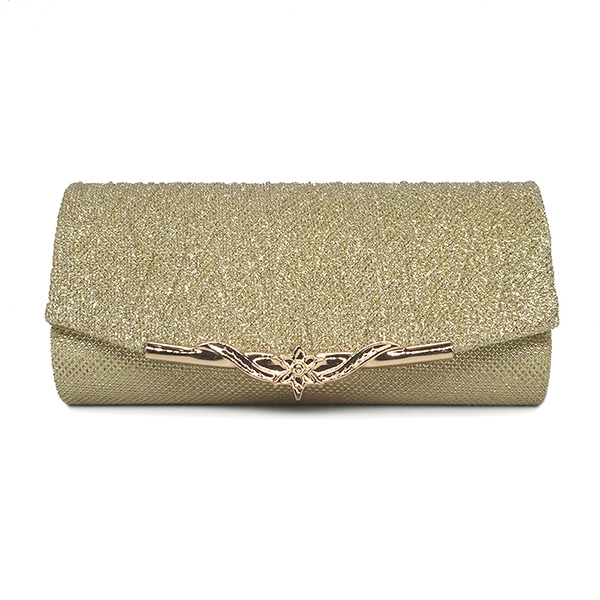 

Fashion Chain Dinner Bag Clutch Shoulder Messenger Bag Women Wallet(Gold)
