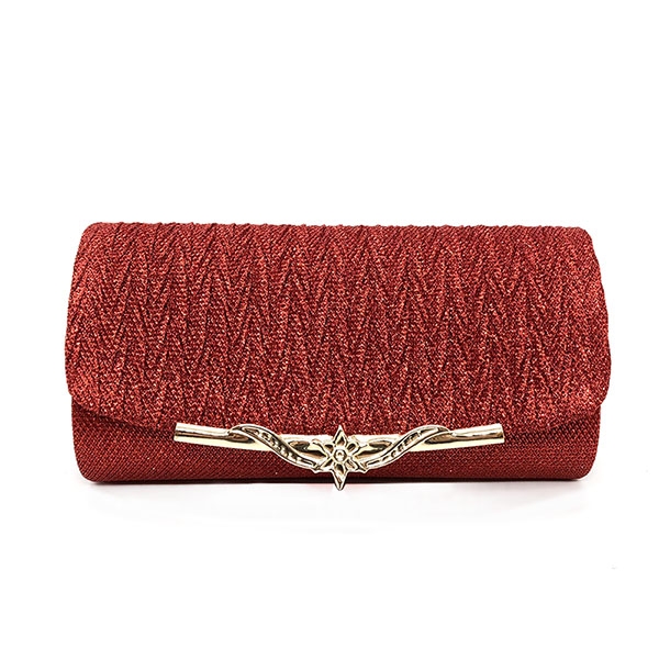 

Fashion Chain Dinner Bag Clutch Shoulder Messenger Bag Women Wallet(Red)