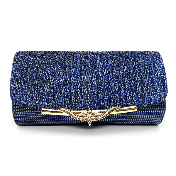 

Fashion Chain Dinner Bag Clutch Shoulder Messenger Bag Women Wallet(Blue)