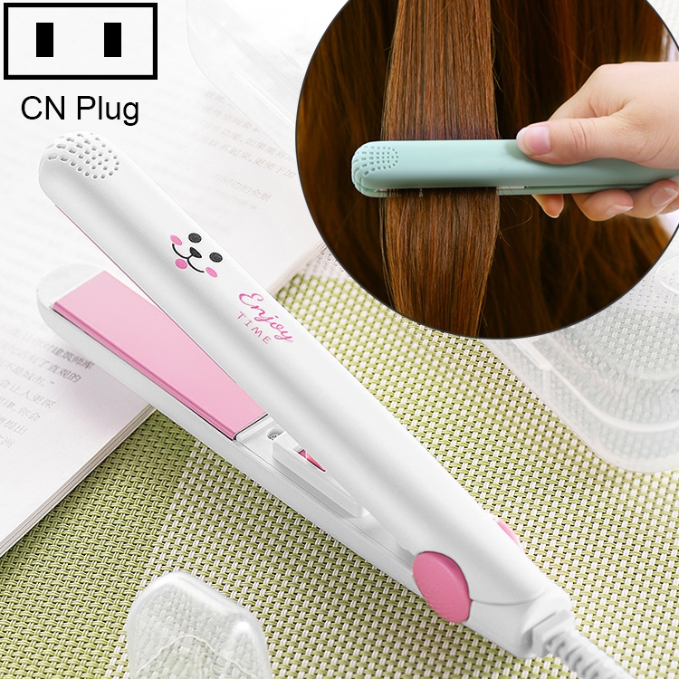 SUNSKY - Mini herramientas profesionales para el cabello alisadoras  planchas onduladas de viaje (conejo blanco)