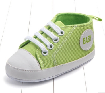 Lime green 2025 baby shoes