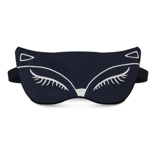 2 pezzi Fox Ricamo Benda sull'occhio Aiuto per dormire Blindfold Travel Ice  Sleep Eye Mask (