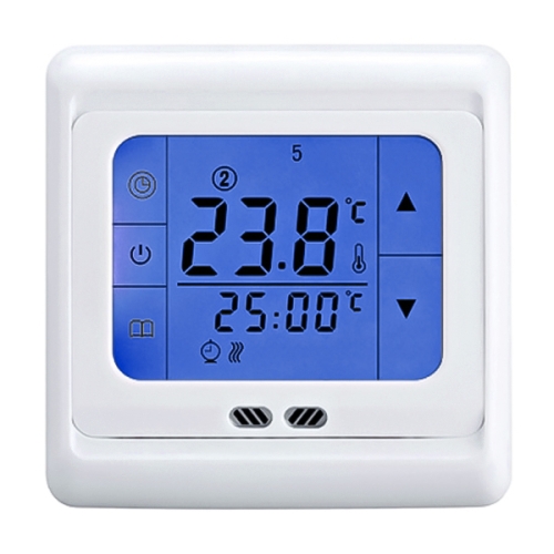 Termostato inteligente WiFi, controlador de calefacción de suelo con  pantalla táctil, termostato programable digital para suministros  industriales