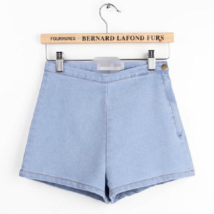 High Waist Denim Shorts Hot Pants 