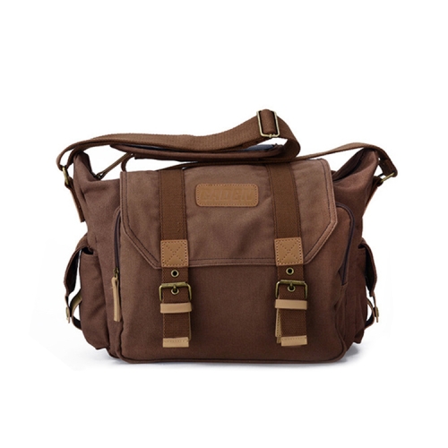 

CADeN F1 Canvas Outdoor Leisure One Shoulder Digital Camera Bag( Coffee)