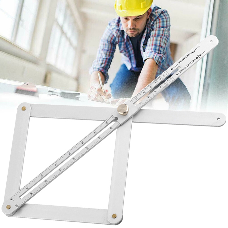 Multi-function Diagonal Ruler Protractor Corner Angle Finder, Lengthen ...