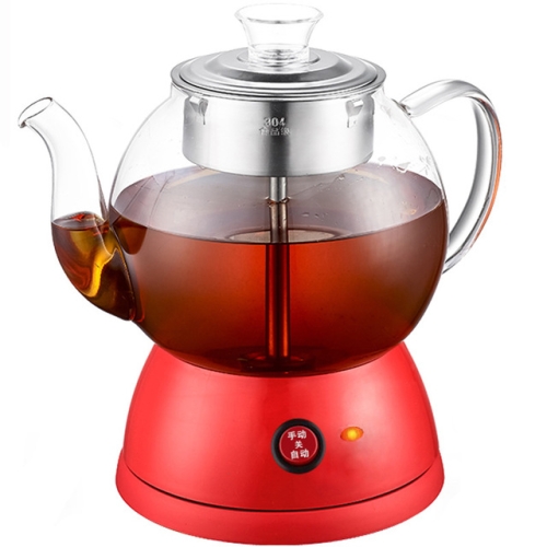 red glass electric kettle