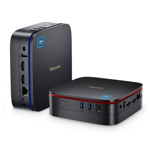 

[HK Warehouse] Blackview MP60 Mini PC, 8GB+256GB, Windows 11 Pro Intel Jasper Lake N5095 up to 2.9GHz , EU Plug(Black)