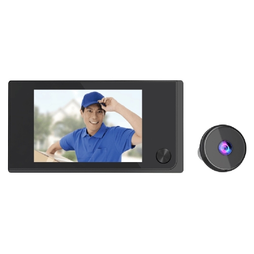 

SN520AD 3.5 inch Screen 2.0MP Security Camera Digital Peephole Door Viewer (Black)