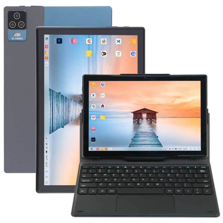 

HS70D 4G Phone Call Tablet PC, 10.1 inch, 4GB+32GB, Android 8.1 MT6755V Octa-core, With Keyboard, Support Dual SIM / WiFi / Bluetooth / GPS, EU Plug (Blue)