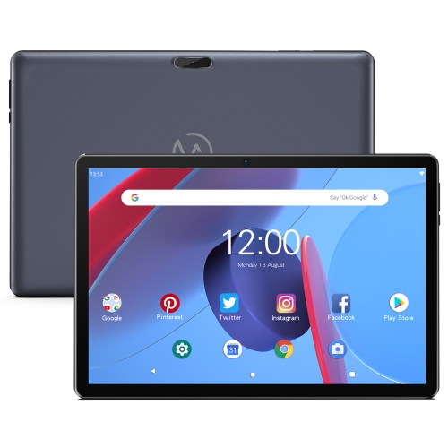 VASOUN M30 Tablet PC, 10.1 inch, 3GB+32GB, Android 11 RK3566 Quad Core CPU, Support Dual Band WiFi / Bluetooth, Global Version with Google Play, US Plug(Dark Gray)