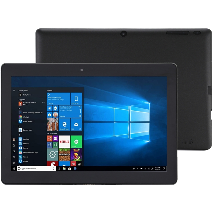 

ES0MBFQ Tablet PC, 10.1 inch, 2GB+32GB, Windows 10, Intel Atom Z3735 Quad Core, Support TF Card & HDMI & Bluetooth & Dual WiFi
