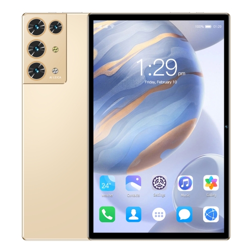 

S30 Pro 4G LTE Tablet PC, 10.1 inch, 4GB+64GB, Android 8.1 MTK6755 Octa-core 2.0GHz, Support Dual SIM / WiFi / Bluetooth / GPS(Gold)