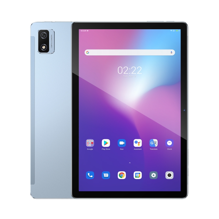 

[HK Warehouse] Blackview Tab 12, 10.1 inch, 4GB+64GB, Android 11 Spreadtrum SC9863A Octa Core 1.6GHz, Support Dual SIM & WiFi & Bluetooth & TF Card, Network: 4G, EU Plug(Blue)