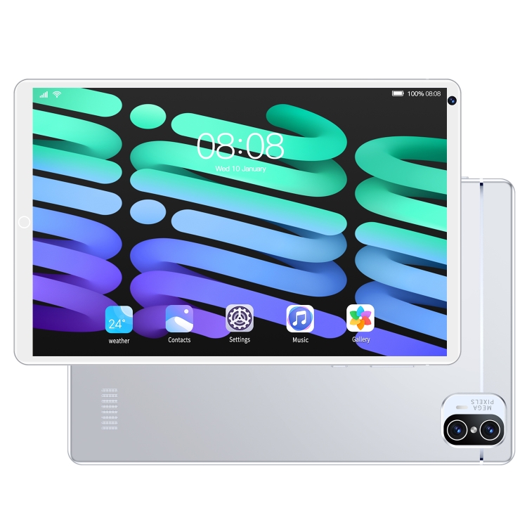 

X5 3G Phone Call Tablet PC, 8.1 inch, 1GB+16GB, Android 5.1 MT6592 Octa Core, Support Dual SIM, WiFi, Bluetooth, GPS, EU Plug (White)