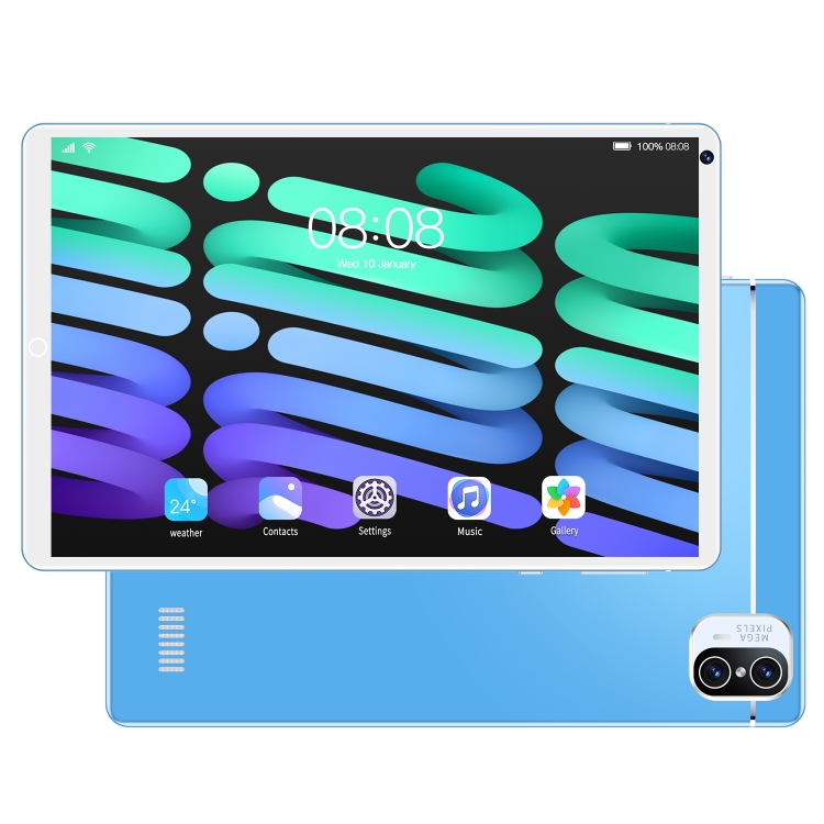 

X5 3G Phone Call Tablet PC, 8.1 inch, 1GB+16GB, Android 5.1 MT6592 Octa Core, Support Dual SIM, WiFi, Bluetooth, GPS, AU Plug (Blue)