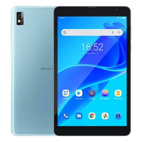 

[HK Warehouse] Blackview Tab 6 DK034, 8 inch, 3GB+32GB, Android 11 Unisoc UMS312 Quad Core 2.0GHz, Support Dual SIM & WiFi & Bluetooth & TF Card, Network: 4G, Global Version with Google Play, EU Plug(Blue)