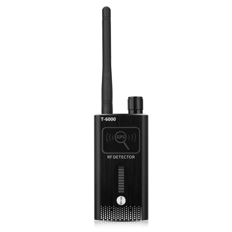 T6000 GPS Signal Lens RF Tracker WiFi GSM Bug Detector (Black)