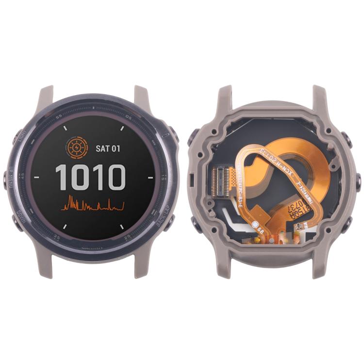 For Garmin Fenix 6S Pro Solar Original LCD Screen with Digitizer