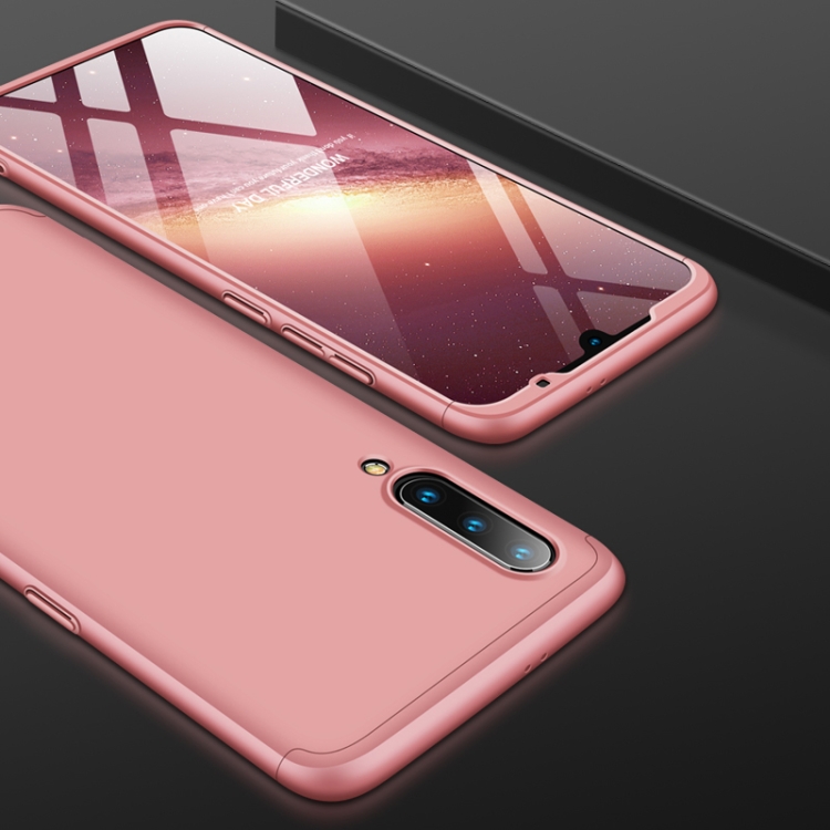 

GKK Three Stage Splicing Full Coverage PC Case for Xiaomi Mi 9(Rose Gold)