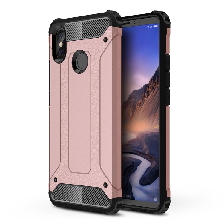 

Magic Armor TPU + PC Combination Case for Xiaomi Mi Max 3 (Rose Gold)