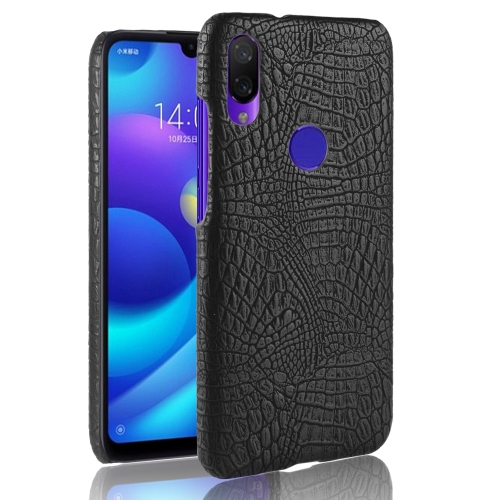 

Shockproof Crocodile Texture PC + PU Case for Xiaomi Redmi 7 (Black)