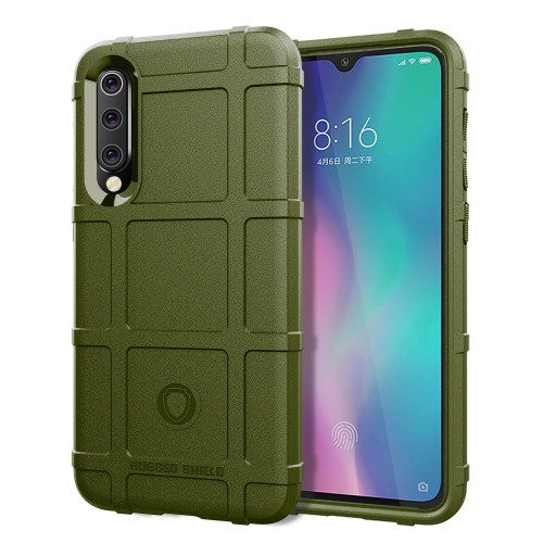 

Shockproof Rugged Shield Full Coverage Protective Silicone Case for XiaoMi 9 SE(Army Green)