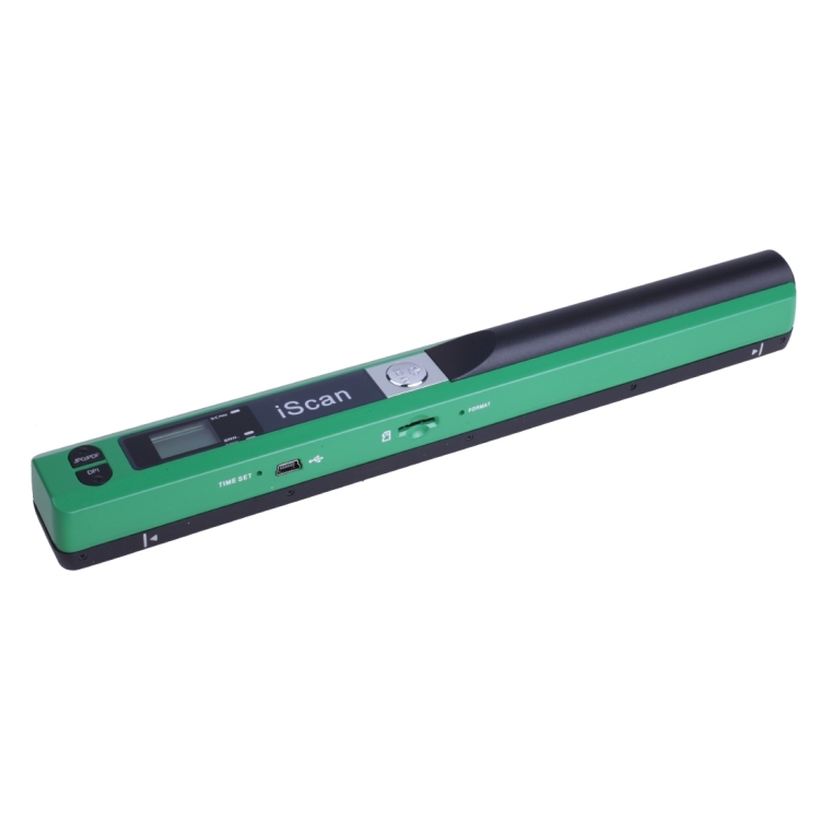 

iScan01 Mobile Document Handheld Scanner with LED Display, A4 Contact Image Sensor(Green)