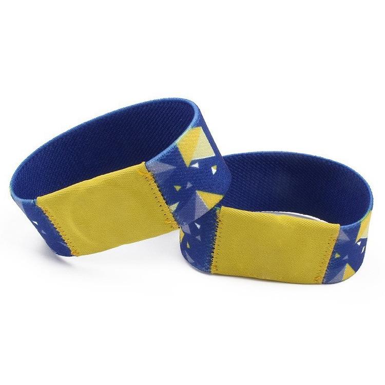 

Ntag215 Chip NFC Woven Label Elastic RFID Wristbands