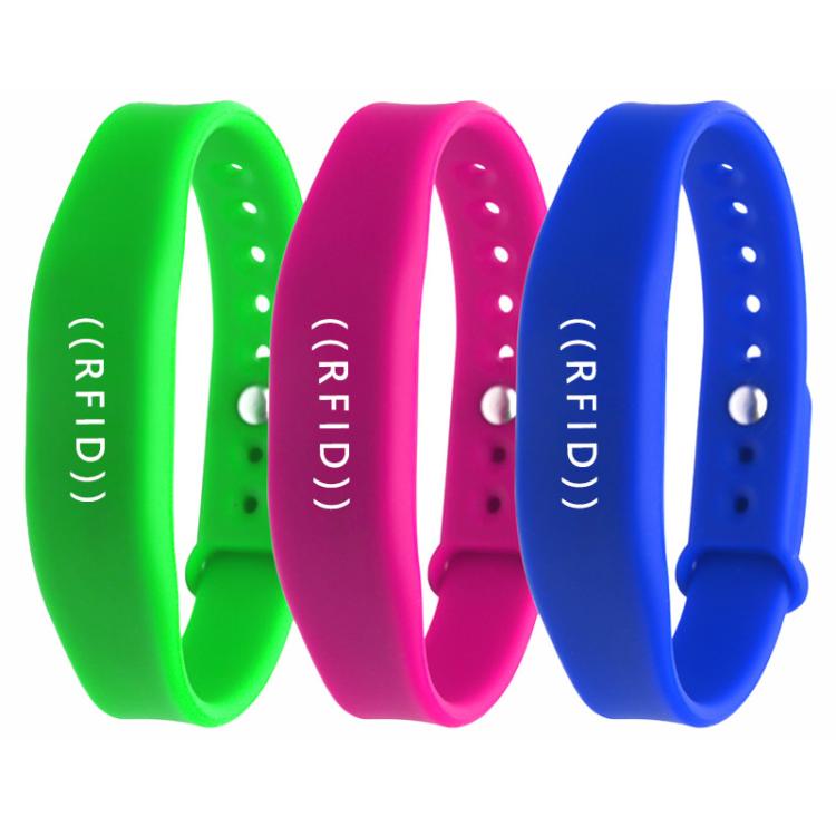

CR002 IC Chip NFC Waterproof Silicone RFID Wristbands