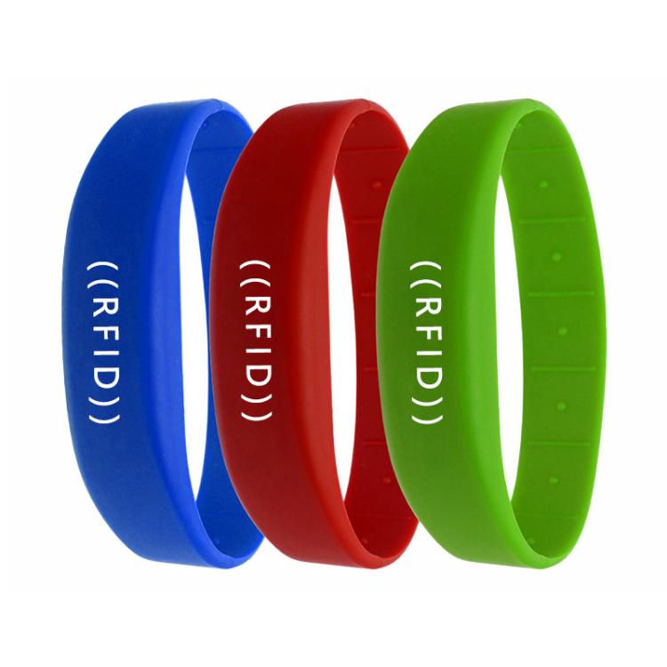 

C13 IC Chip NFC Waterproof Silicone RFID Wristbands